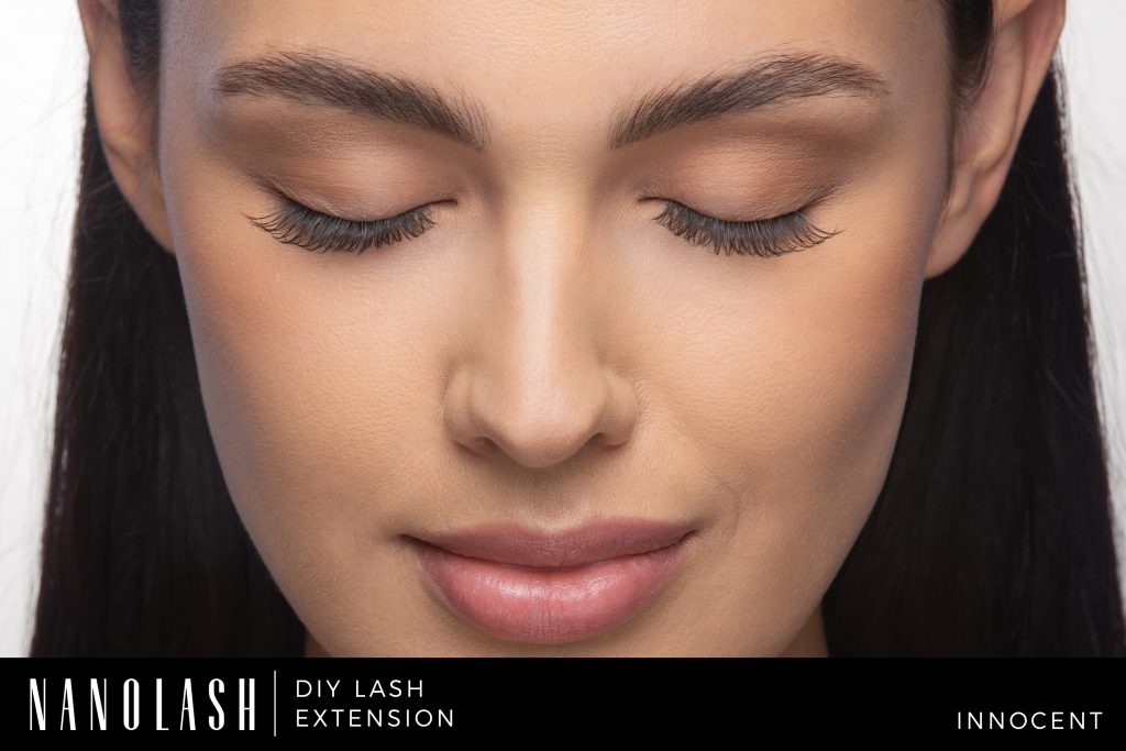 cluster lashes application 