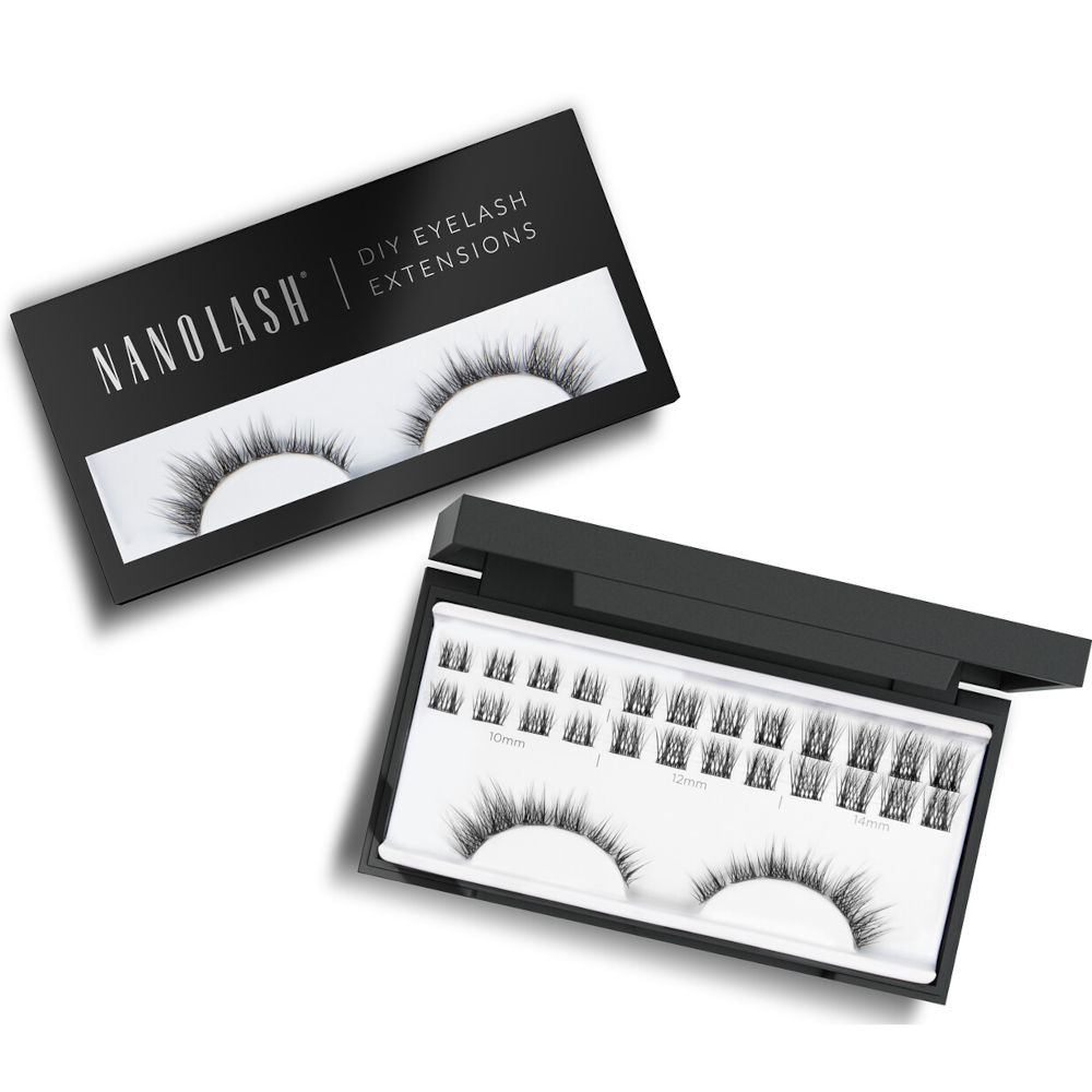 cluster eyelashes nanolash