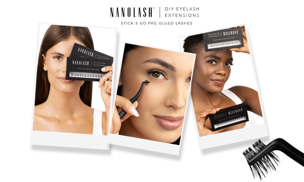 pre glued lashes nanolash